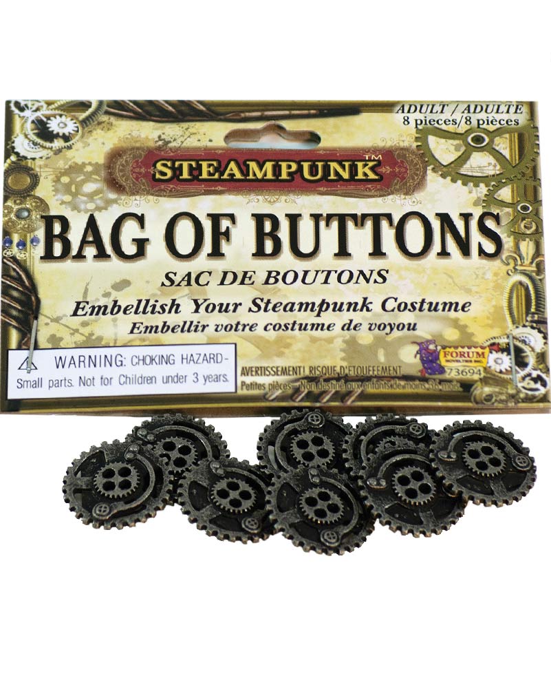 Steampunk Buttons