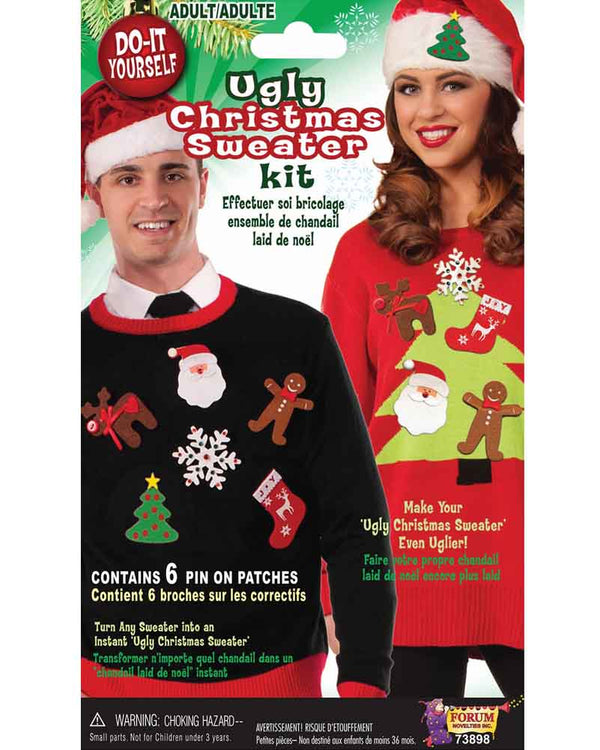 Ugly Christmas Sweater Do it Yourself Kit