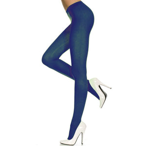 Navy Opaque Tights