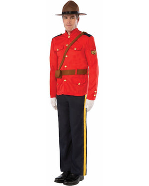 Canadian Mountie Mens Costume