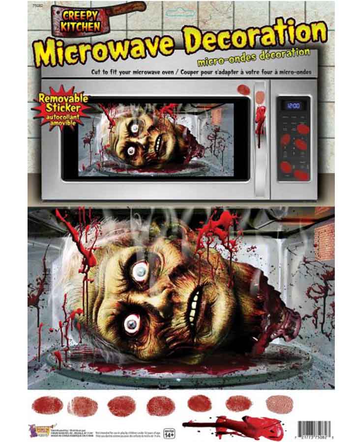 Microwave Peel and Place Decoration