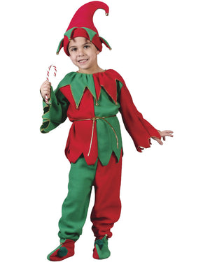 Elf Kids Christmas Costume