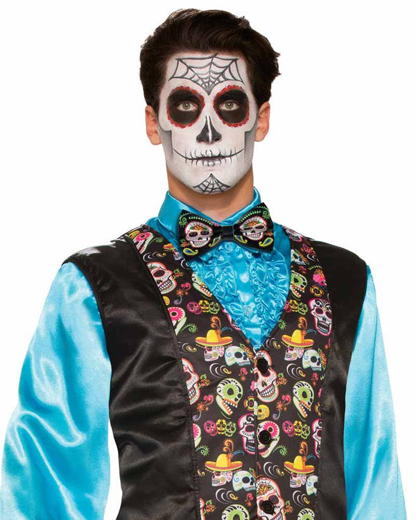 Day of the Dead Bow Tie