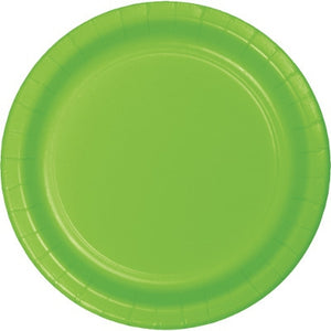 Fresh Lime Round Paper Plate 17cm Pack of 24