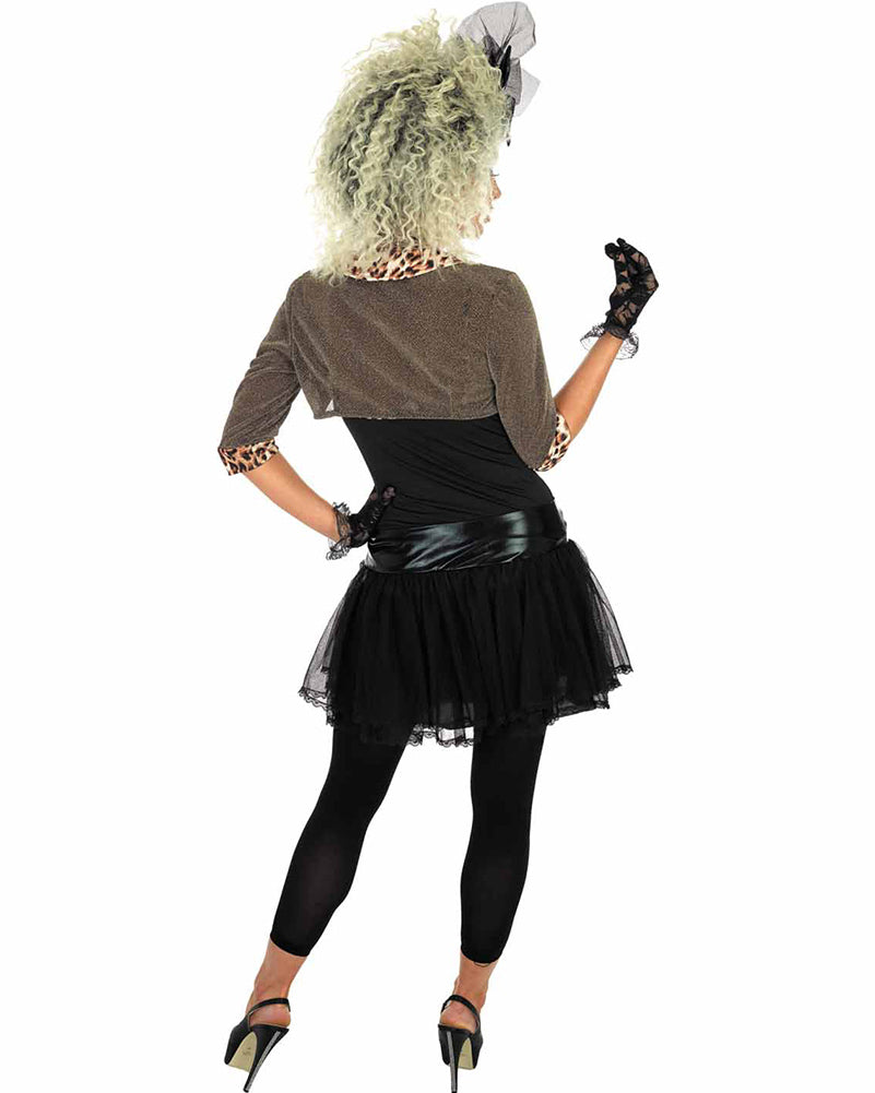 80s Pop Star Womens Plus Size Costume