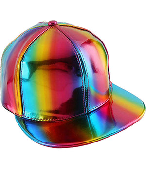80s Rainbow Ball Cap