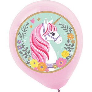 Magical Unicorn Balloons Pack of 5