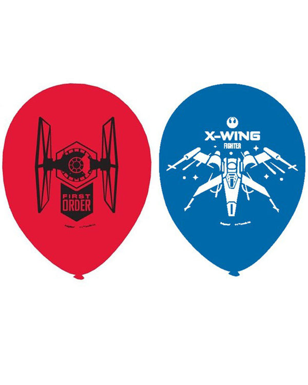 Star Wars Episode 7 Latex Balloons Pack of 6