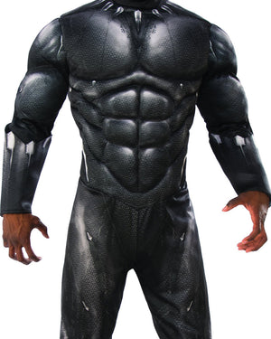 Black Panther Movie Deluxe Black Panther Mens Costume