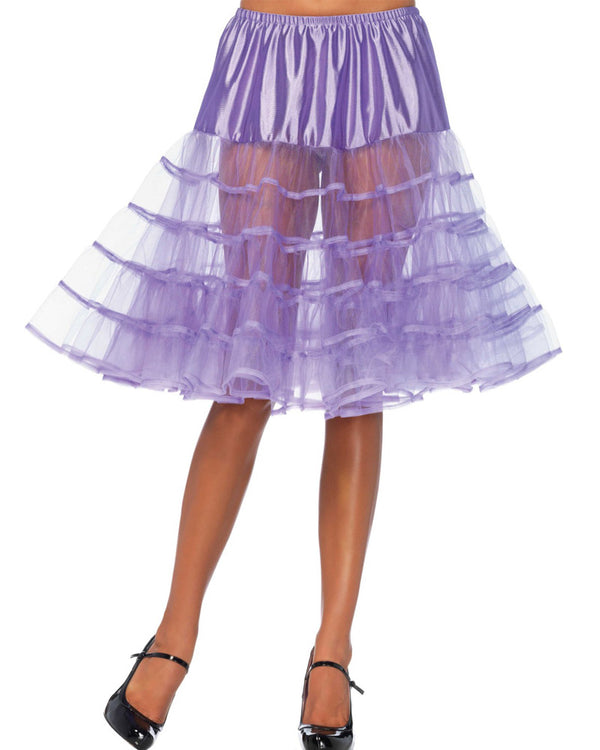 Lavender Medium Length Petticoat