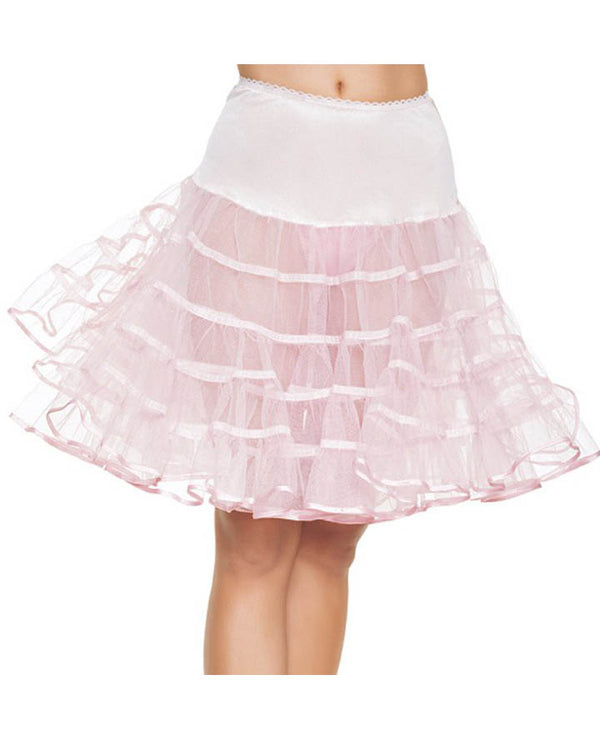 Pink Mid Length Petticoat