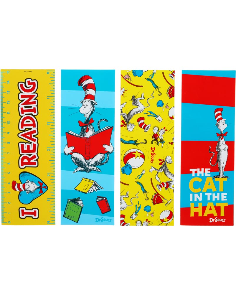 Dr Seuss Bookmarks Pack of 12