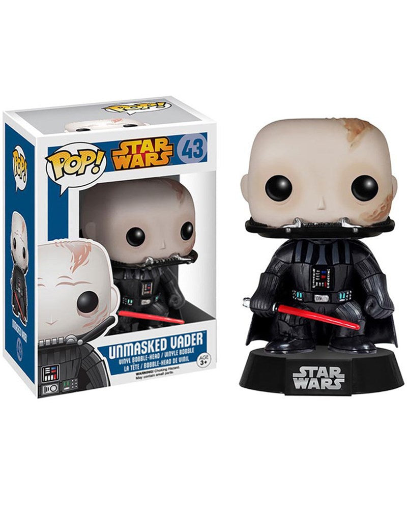 Star Wars Darth Vader Unmasked Pop Vinyl Figure