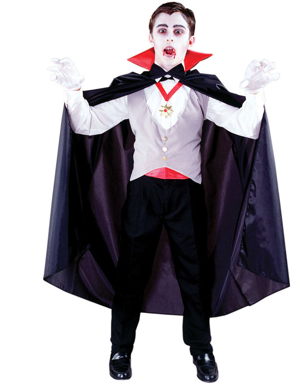 Classic Vampire Boys Costume