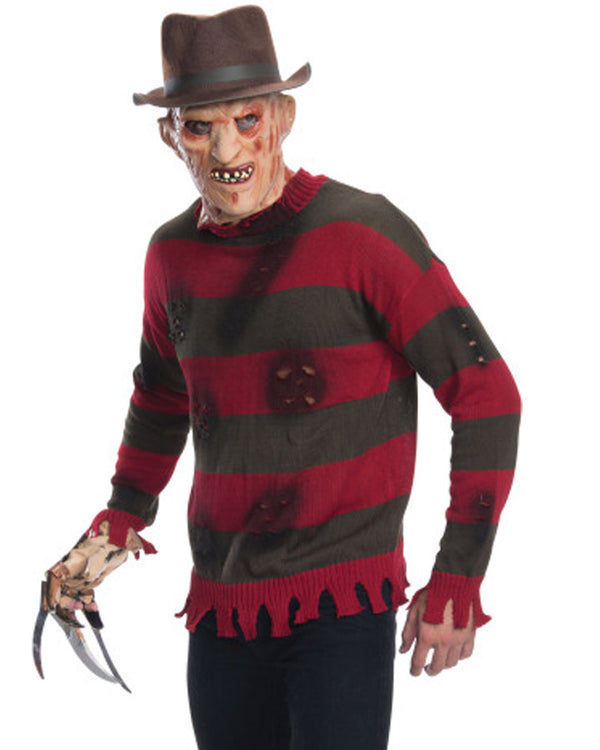 Freddy Krueger Deluxe Mens Sweater