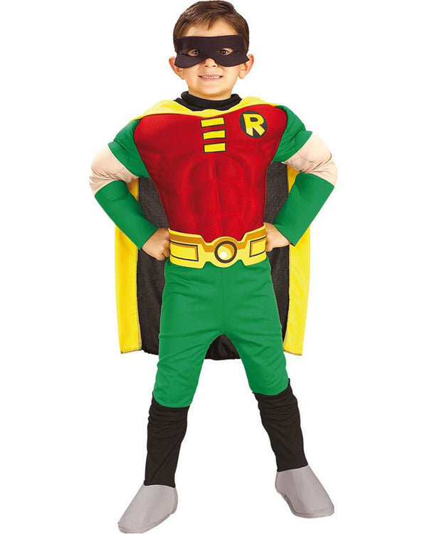 Robin Deluxe Muscle Chest Boys Toddler Costume