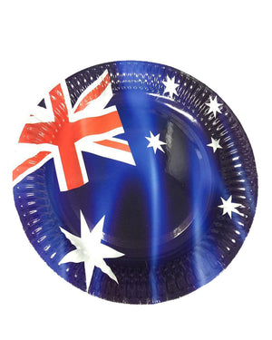 Australia Day 23cm Plates Pack of 8