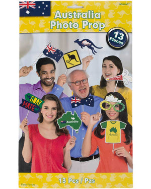 Aussie Photo Props Pack of 13