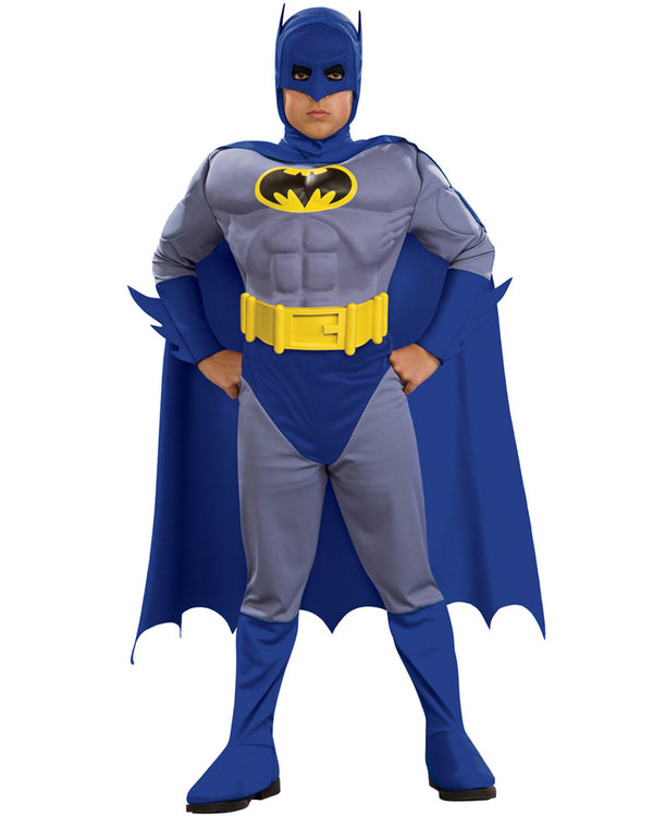 Batman Brave and Bold Deluxe Muscle Chest Boys Costume