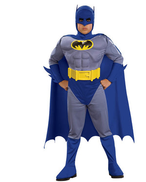 Batman Brave and Bold Deluxe Muscle Chest Boys Toddler Costume