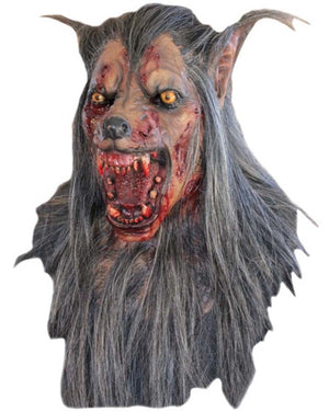 Brown Wolf Overhead Mask