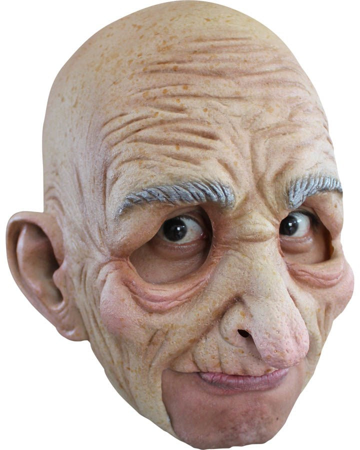 Chinless Old Man Deluxe Mask