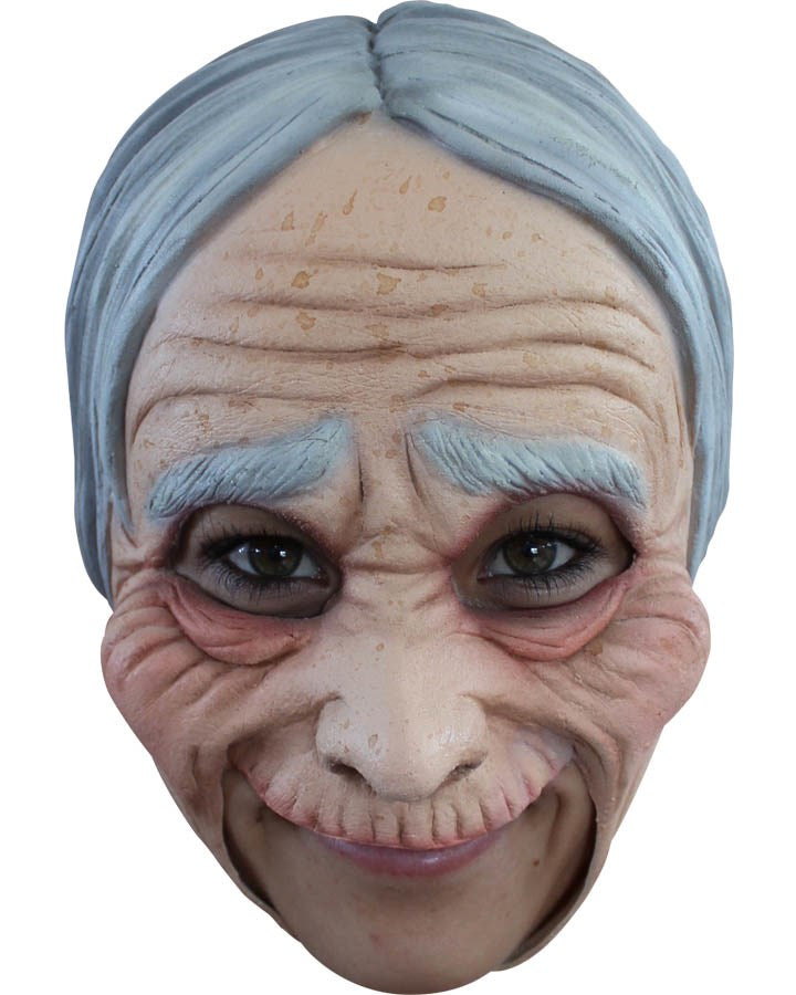 Chinless Old Lady Deluxe Mask