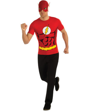 The Flash Mens T Shirt and Mask Kit