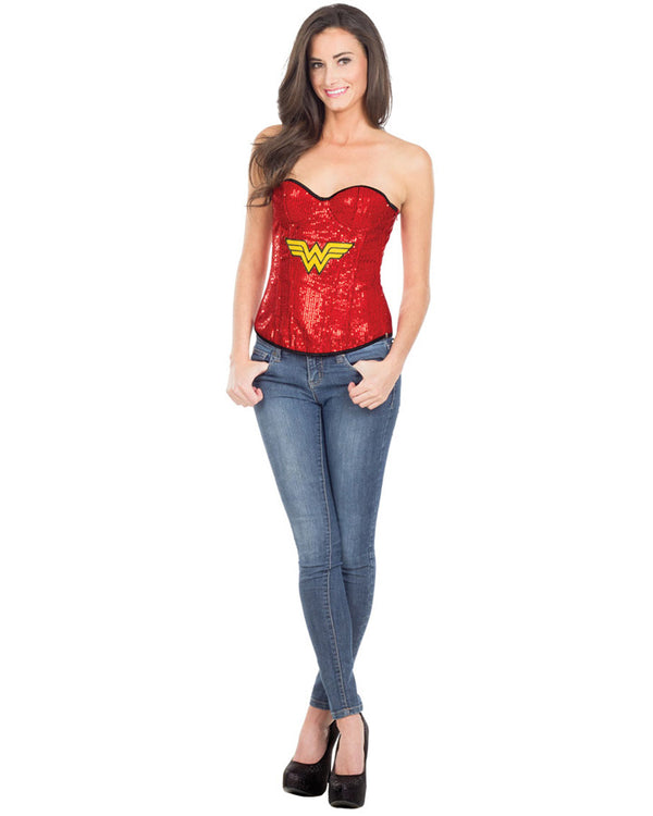 Wonder Woman Sequin Corset