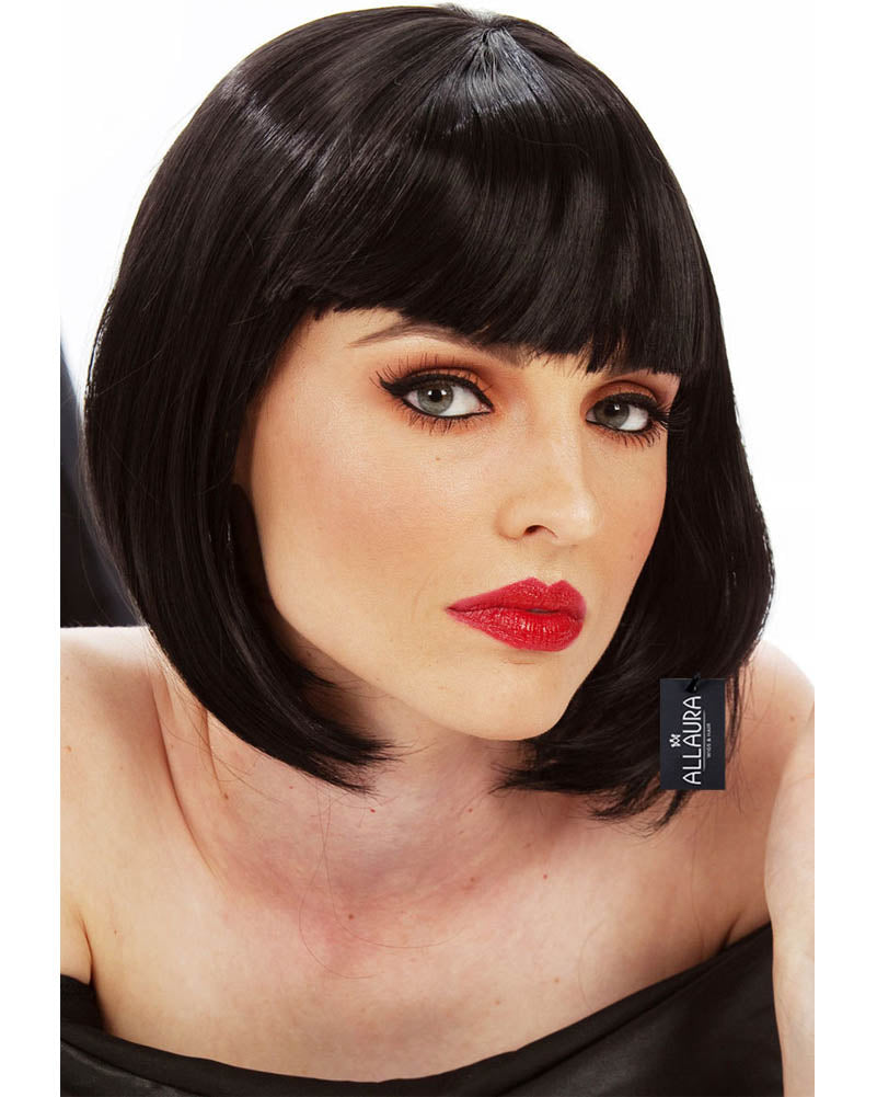 Crime Boss Wife Black Bob Wig