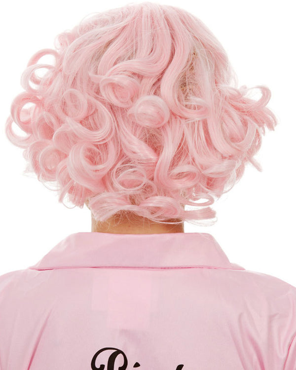 50s Pink Beauty School Dropout Womens Wig
