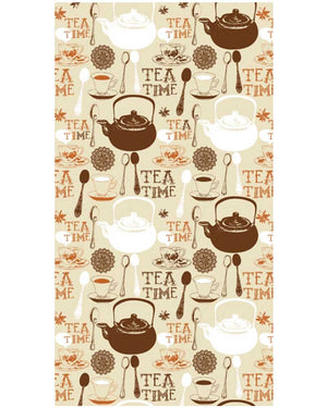 Tea Time Toss Guest Napkins Pack of 16