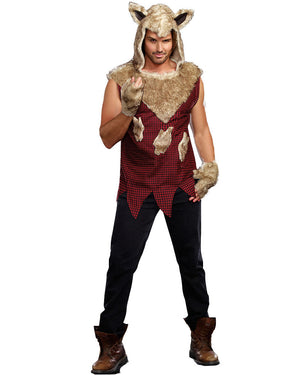 Big Bad Werewolf Mens Costume