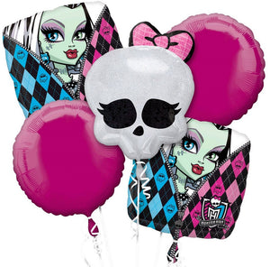 Monster High Foil Balloon Bouquet Pack of 5