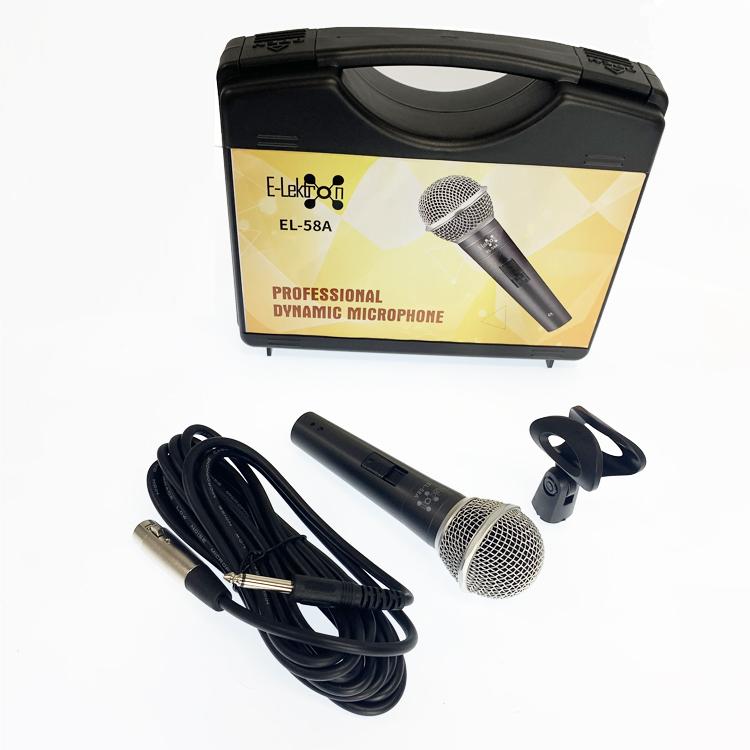 E-Lektron EL-58A Vocal Dynamic Microphone with XLR Cable