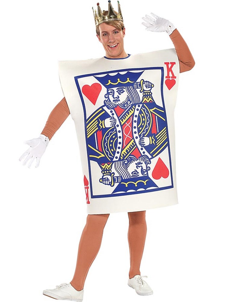 King of Hearts Card Mens Costume