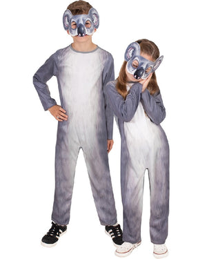 Koala Jumpsuit with Mask Toddler and Kids Costume