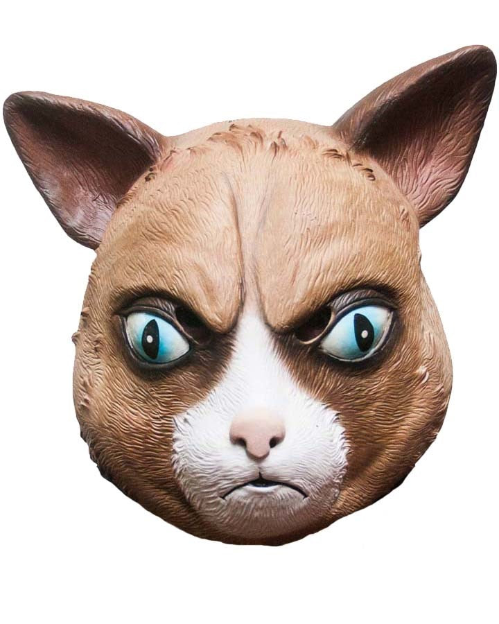 Moody Cat Full Head Mask