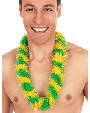Green and Gold Lei