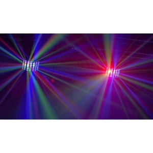 Sound Activated LED Derby Effect Light with White Strobe