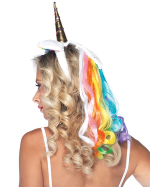 Rainbow Unicorn Headband
