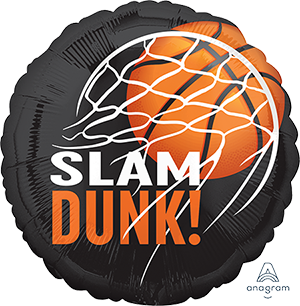 45cm Standard HX Nothin' but Net Slam Dunk Basketball S40