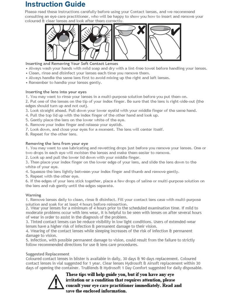 Plague 14mm Yellow Contact Lenses