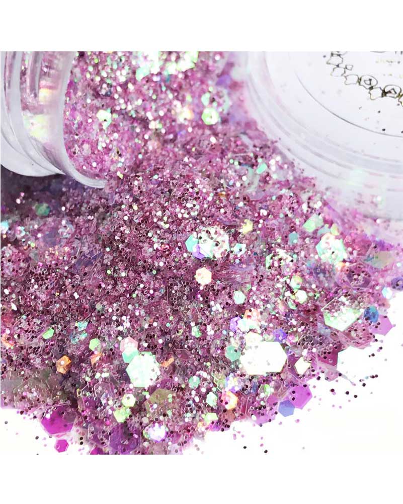 Glo Tatts Glow in the Dark Body Glitter Fairy Floss 10g
