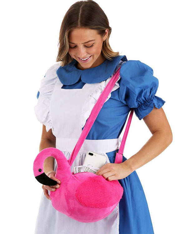 Alice in Wonderland Flamingo Costume Companion Bag