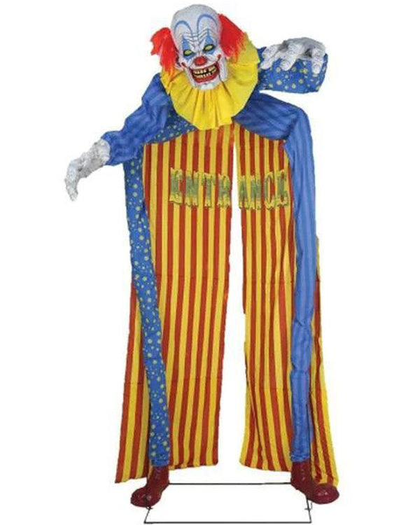 Animated Looming Clown Archway Prop 3m (US PLUG)