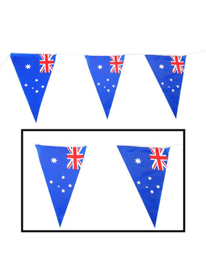 Australian Triangle Flag Bunting 5m