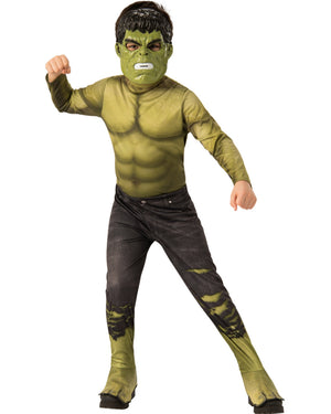 Avengers Endgame Hulk Value Boys Costume