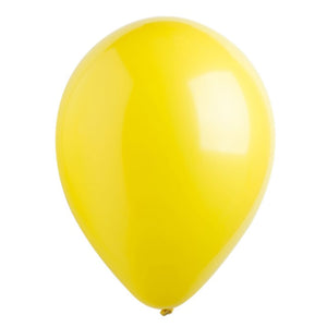 Fashion Yellow 30cm Latex Balloons Bulk Pack of 200