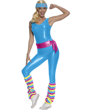 Barbie Exercise Womens Costume
